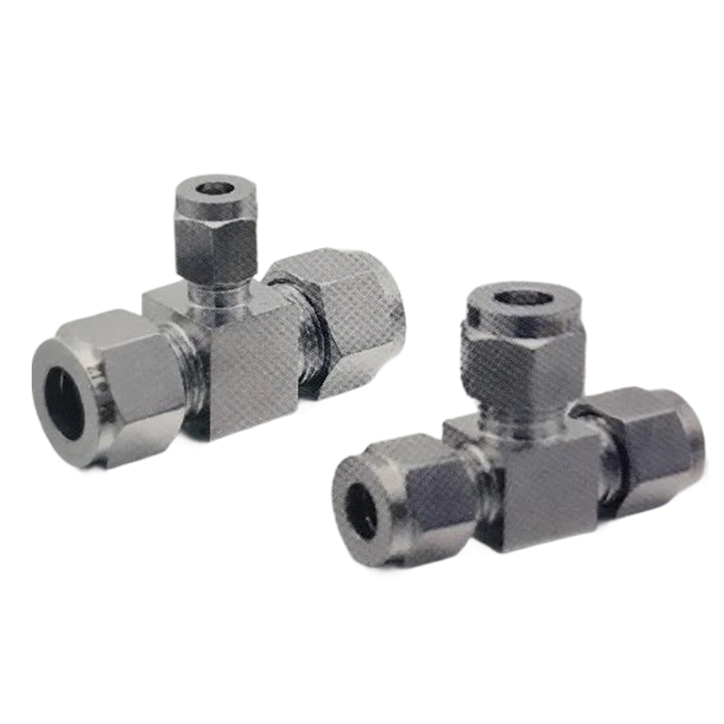 In terms of sealing performance, how can compression fitting tees achieve leak-free connections through design, especially in high-pressure environments?